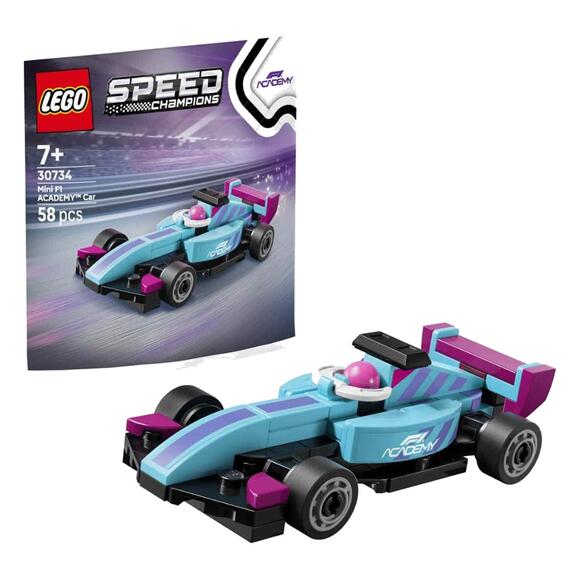 Lego Speed Champions Mini F1 ACADEMY Yarış Arabası 30734