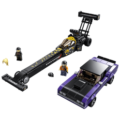 Lego Speed Champions Mopar Dodge//SRT Top Fuel Dragster ve 1970 Dodge Challenger T/A 76904 - Thumbnail