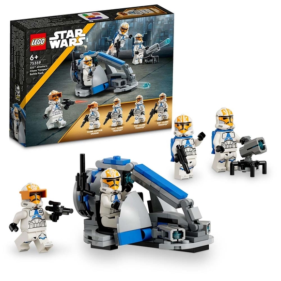 LEGO Star Wars 332. Ahsoka’nın Klon Trooper’ı Savaş Paketi 75359 (108 Parça)