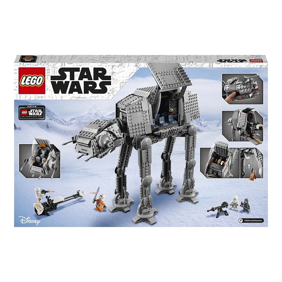 LEGO Star Wars AT-AT 75288 Yapım Seti, Yaratıcı Oyunlar için Aksiyon Seti (1267 Parça)