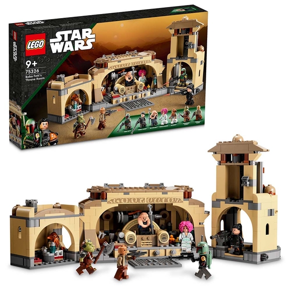 LEGO Star Wars Boba Fett’in Taht Odası 75326 Yapım Seti (732 Parça)