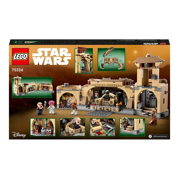 LEGO Star Wars Boba Fett’in Taht Odası 75326 Yapım Seti (732 Parça)
