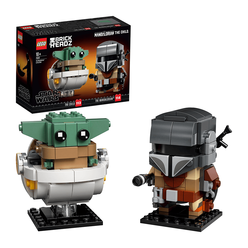 Lego Star Wars BrickHeadz The Mandalorian ve Çocuk 75317 - Thumbnail