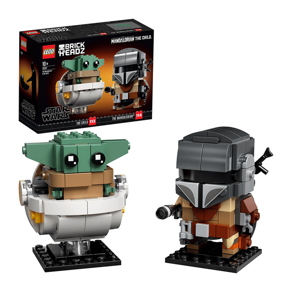 Lego Star Wars BrickHeadz The Mandalorian ve Çocuk 75317