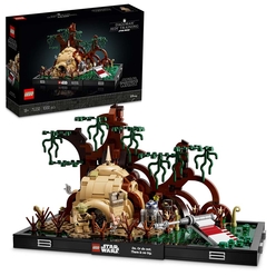 LEGO Star Wars Dagobah Jedi Eğitimi Diyoraması 75330 Yapım Seti Kit (1000 Parça) - Thumbnail