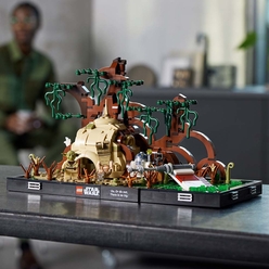 LEGO Star Wars Dagobah Jedi Eğitimi Diyoraması 75330 Yapım Seti Kit (1000 Parça) - Thumbnail