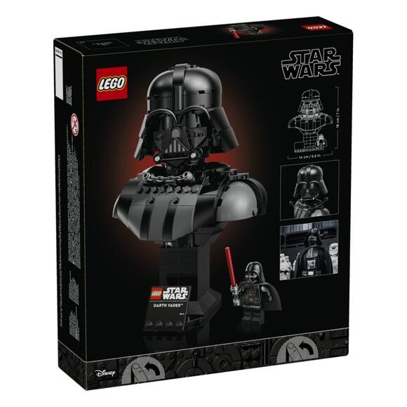 Lego Star Wars Darth Vader Büstü 75439