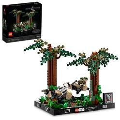 LEGO Star Wars Endor Hız Motoru Takibi Dioraması 75353 Yapım Seti (608 Parça) - Thumbnail