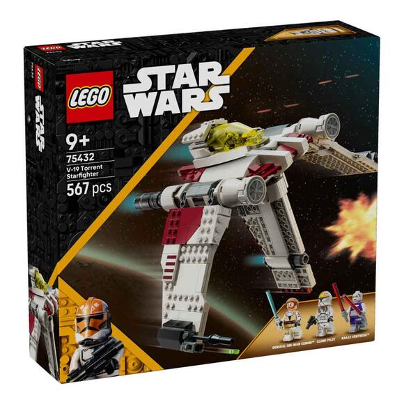 Lego Star Wars Klon Savaşları V-19 Torrent Starfighter 75432