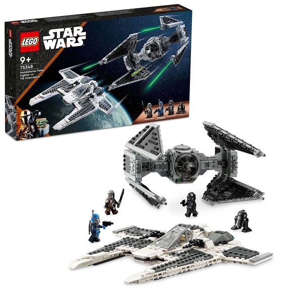 LEGO Star Wars Mandalorian Fang Fighter TIE Interceptor’a Karşı 75348 (957 Parça)