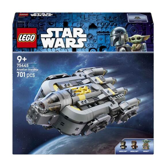 Lego Star Wars: Mandalorian ve Grogu Anzellan Starship’i 75445