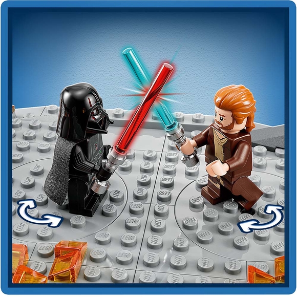 LEGO Star Wars Obi-Wan Kenobi Darth Vader’a Karşı 75334 Yapım Seti (408 Parça)