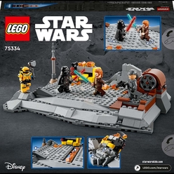 LEGO Star Wars Obi-Wan Kenobi Darth Vader’a Karşı 75334 Yapım Seti (408 Parça) - Thumbnail