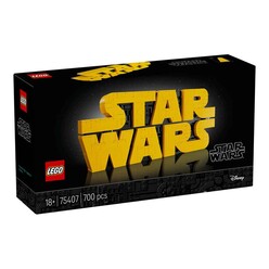 LEGO - Lego Star Wars Parçalarla Yapılan Star Wars Logosu 75407