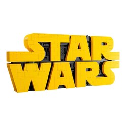 Lego Star Wars Parçalarla Yapılan Star Wars Logosu 75407 - Thumbnail