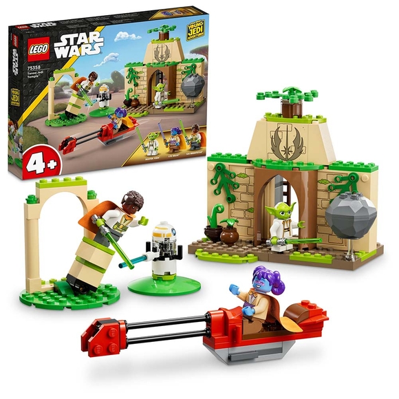 LEGO Star Wars Tenoo Jedi Temple 75358 Oyuncak Yapım Seti (124 Parça)