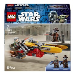 LEGO - Lego Star Wars The Mandalorian Cobb Vanth’In Hız Motoru 75437