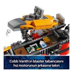 Lego Star Wars The Mandalorian Cobb Vanth’In Hız Motoru 75437 - Thumbnail