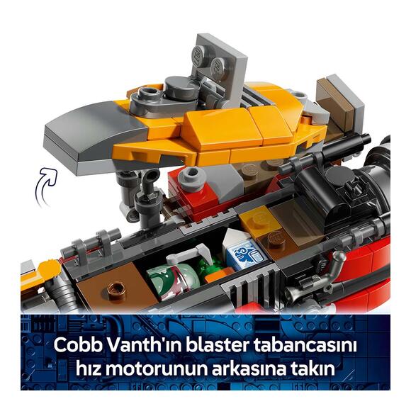 Lego Star Wars The Mandalorian Cobb Vanth’In Hız Motoru 75437