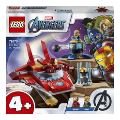 Lego Super Heroes Marvel Avengers Iron Man Thanos’a Karşı 76170 - Thumbnail