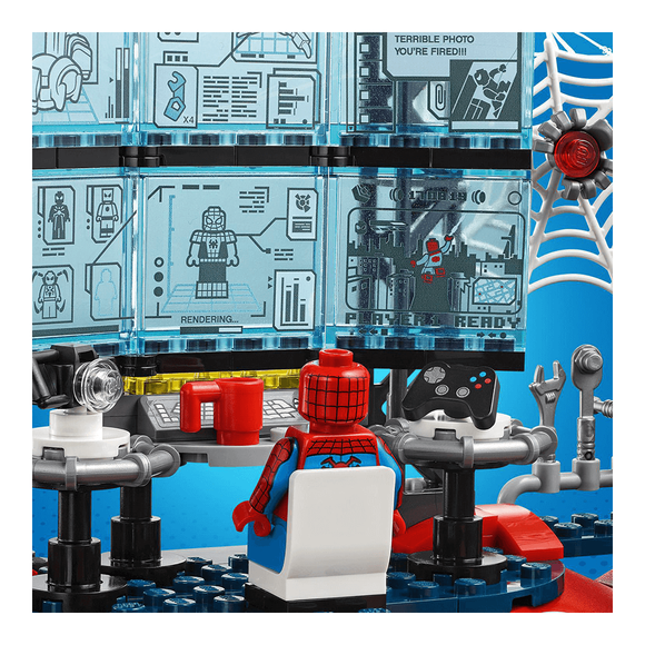 Lego Super Heroes Marvel Spider-Man Örümcek Adam Örümcek Yuvasına Saldırı 76175