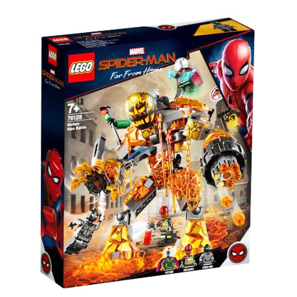 Lego Super Heroes Molten Man Battle 76128
