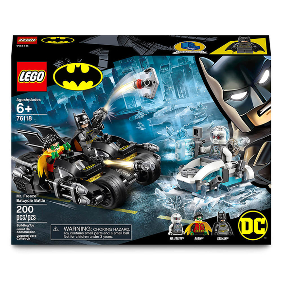 Lego Super Heroes Mr. Freeze Batcycle Savaşı 76118
