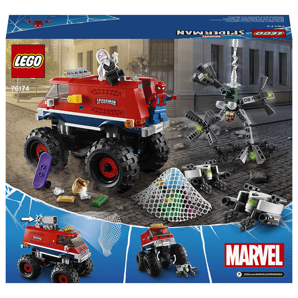 Lego Super Heroes Örümcek Adam’ın Canavar Kamyonu Mysterio’ya Karşı 76174