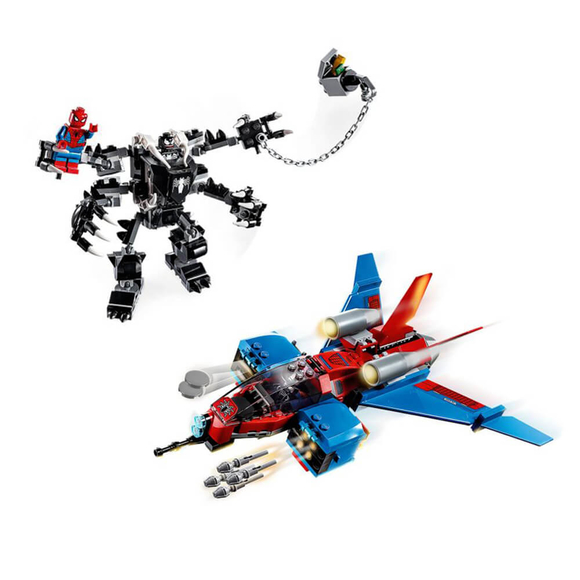 Lego Super Heroes Spiderman Jet 76150