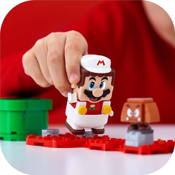 LEGO Super Mario Alevli Mario Kostümü 71370 Yapım Seti (11 Parça)