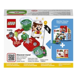 LEGO Super Mario Alevli Mario Kostümü 71370 Yapım Seti (11 Parça) - Thumbnail