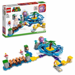 LEGO Super Mario Big Urchin Plaj Arabası Ek Macera Seti 71400 Yapım Seti (536 Parça) - Thumbnail