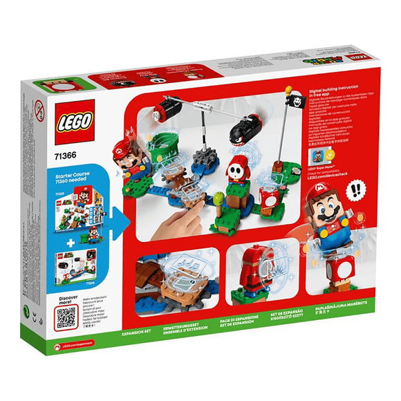 Lego Super Mario Boomer Bill Baraj Ateşi Ek Macera Seti Lsm71366