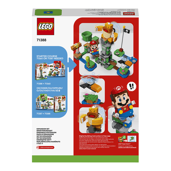 Lego Süper Mario Boss Sumo Bro Devrilen Kule Ek Macera Seti 71388
