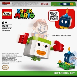 Lego Super Mario Bowser Jr. Clown Car Ek Macera Seti 71396 - Thumbnail