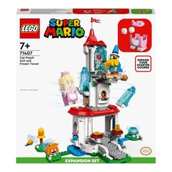 Lego Super Mario Cat Peach Kostümü ve Donmuş Kule 71407 - Thumbnail