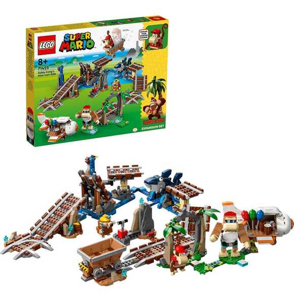 Lego Super Mario Diddy Kong’Un Maden Arabası Ek Macera Seti (1157 Parça) 71425