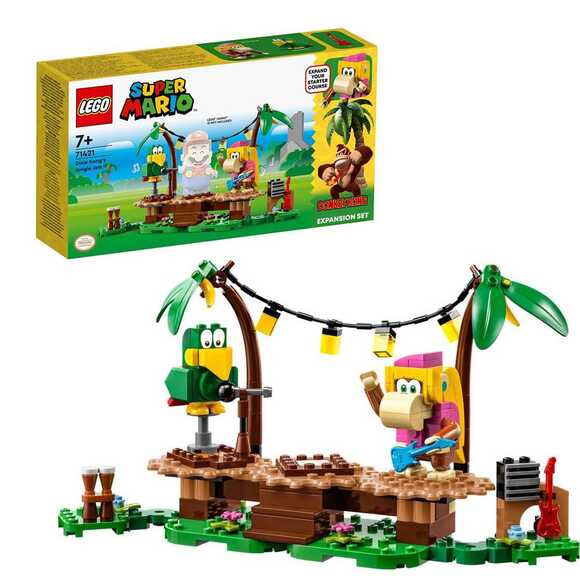 Lego Super Mario Dixie Kong’Un Orman Konseri Ek Macera Seti (174 Parça) 71421