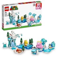 LEGO - LEGO Super Mario Fliprus Kar Macerası Ek Macera Seti 71417 (567 Parça)