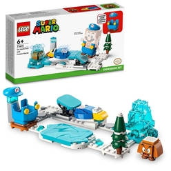 LEGO - LEGO Super Mario Ice Mario Kostümü ve Donmuş Dünya Ek Macera Seti 71415 (105 Parça)