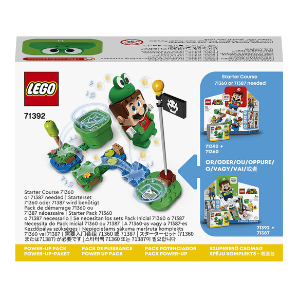 Lego Süper Mario Kurbağalı Mario Kostümü 71392