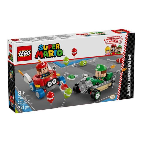 Lego Super Mario: Mario Kart – Baby Mario İle Baby Luigi 72034