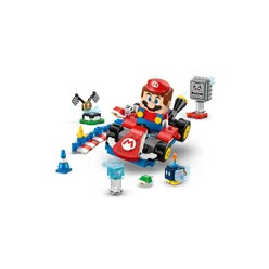 Lego Super Mario Mario Kart – İnteraktif Lego Mario ve Standard Kart 72043 - Thumbnail