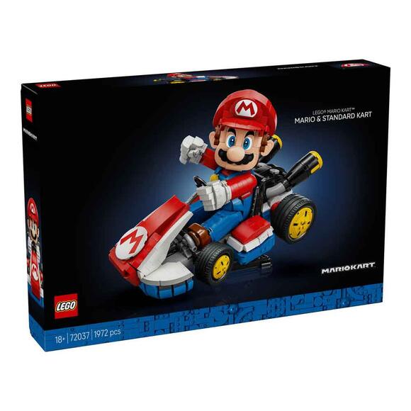 Lego Super Mario Mario Kart Mario ve Stand 72037