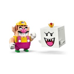 Lego Super Mario Mario Kart – Wario ve King Boo Figürleri ve 2 Kart 72038 - Thumbnail