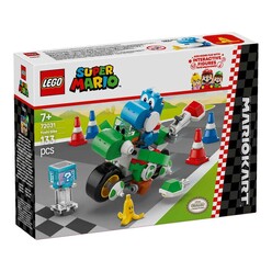 LEGO - Lego Super Mario: Mario Kart – Yoshi Bike Nintendo Hediyesi 72031