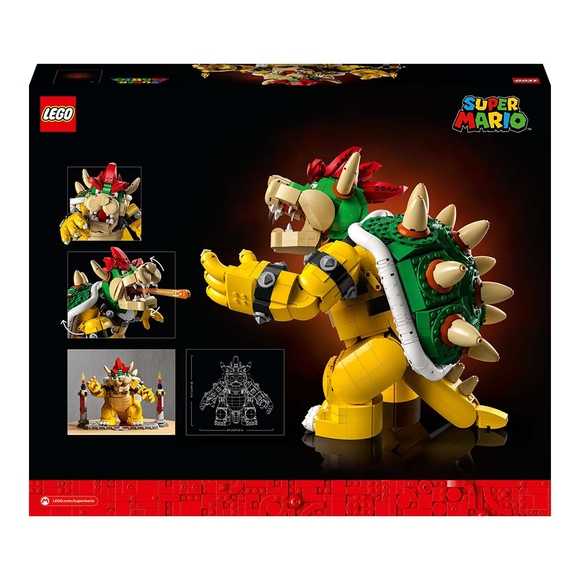 LEGO Super Mario Mighty Bowser 71411 Yapım Seti (2807 Parça)