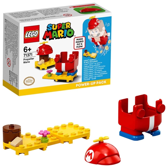 LEGO Super Mario Pervaneli Mario Kostümü 71371 Yapım Seti (13 Parça)