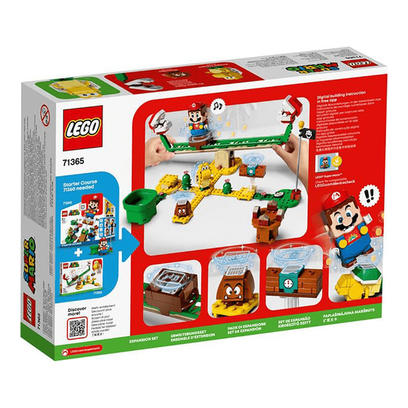 Lego Super Mario Piranha Plant Güç Kaydırağı Ek Macera Seti Lsm71365
