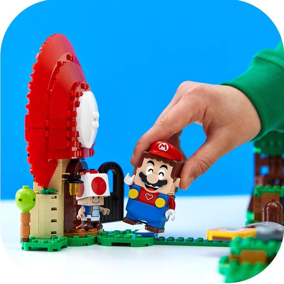 LEGO Super Mario Toad’un Hazine Avı Ek Macera Seti 71368 Yapım Seti (464 Parça)